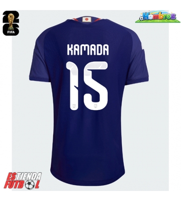 Japón Daichi Kamada #15 Primera Equipación Mundial 2026 Manga Corta